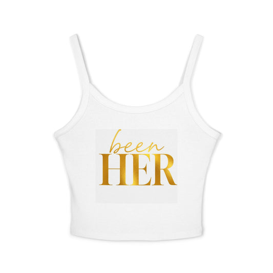 Been Her Spaghetti Strap Graphic Tank