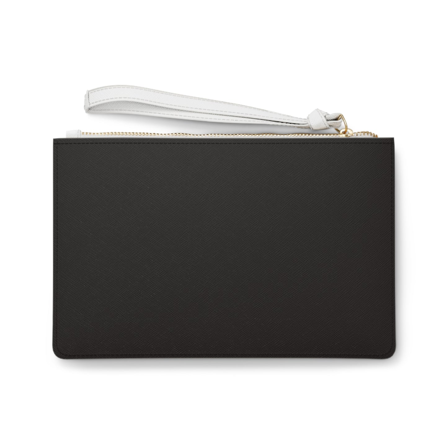 Been Her Gold Script Clutch