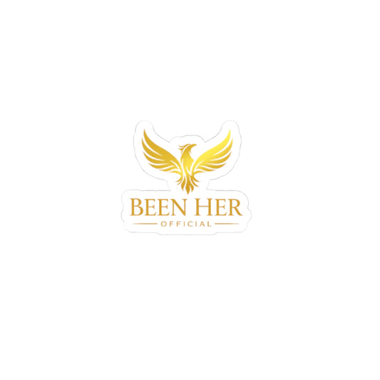 The Official been Her Collection Logo — Kiss-Cut Stickers