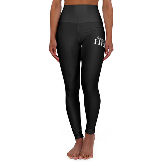 High Waisted Yoga Leggings (AOP)